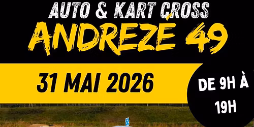Course de poursuite sur terre et Kart cross Andrez\u00e9 2026