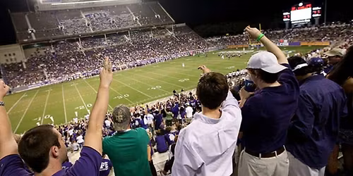 Iowa State Cyclones at TCU Horned Frogs Football