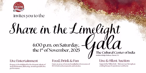 Swift Creek Mill Theatre's Share in the Limelight Gala 2025