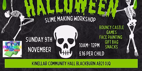 Spooky Slime Party