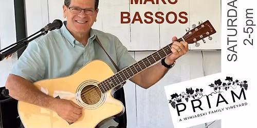 Live music by Marc Bassos