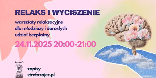 Relaks i wyciszenie - warsztaty