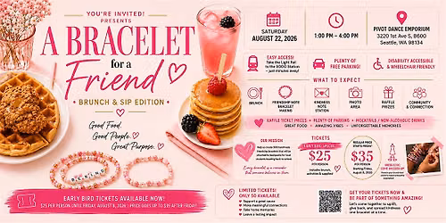 A Bracelet for a Friend: Brunch & Sip Edition