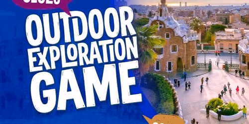 Gaudi's Barcelona Outdoor Exploration Game