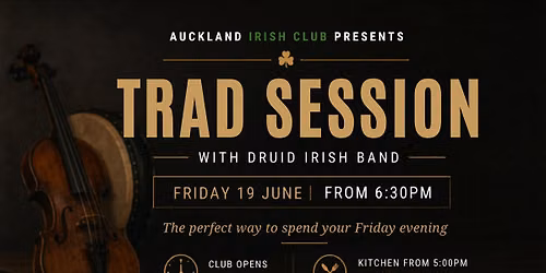 Trad Session with Druid Irish Band
