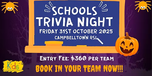 Schools Trivia Night 2025