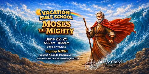 Get ready for Vacation Bible School!