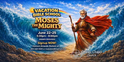 Get ready for Vacation Bible School!