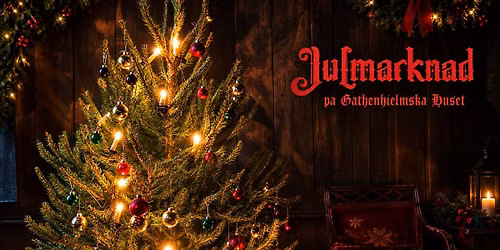 Julmarknad p\u00e5 Gathenhielmska huset
