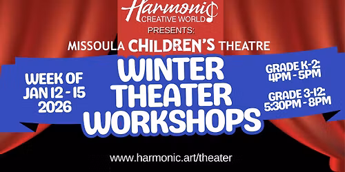Winter Theater Workshops for Kids!