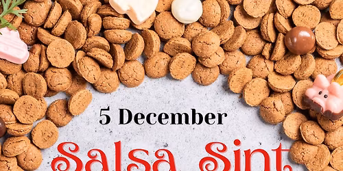 Salsa Sinterklaes Party met Gratis Pepernoten !
