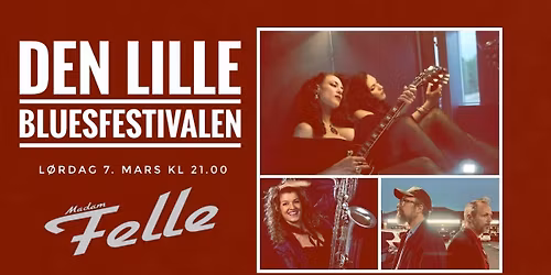 DEN LILLE BLUESFESTIVALEN - L\u00d8RDAG KL 21.00