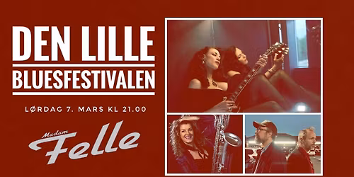 DEN LILLE BLUESFESTIVALEN -- L\u00d8RDAG KL 21.00