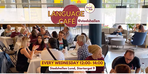 Social Hub Language Caf\u00e9 at Stadshallen