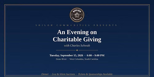 An Evening on Charitable Giving with Charles Schwab