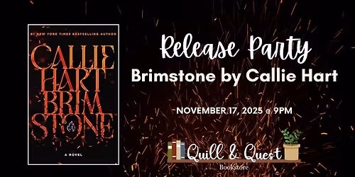 Brimstone by Callie Hart Release Party