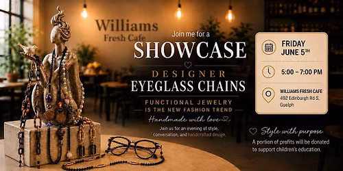 Link a Line Pop-Up Event at Williams Fresh Caf\u00e9