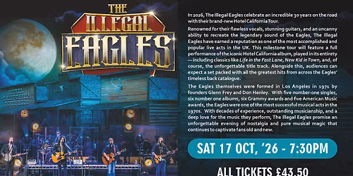 The Illegal Eagles - Hotel California Tour