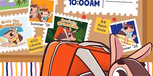 Arnie the Armadillo's Summer Story Time Tour | The Outpost at LKN
