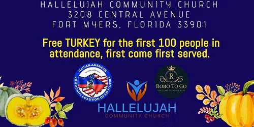 Thanksgiving Worship and Dinner! 