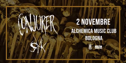 CONJURER + Syk @ Alchemica Music Club, Bologna @ 2 novembre 2025