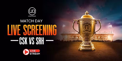 Screening of Chennai vs Hyderabad at Underdoggs Hyderabad