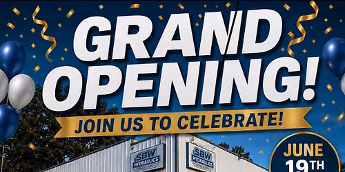 GRAND OPENING for SBW Hydraulics! 