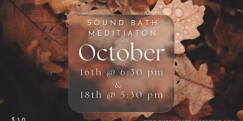 Sound Bath Meditation