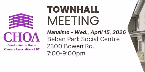 CHOA Townhall Meeting - Nanaimo