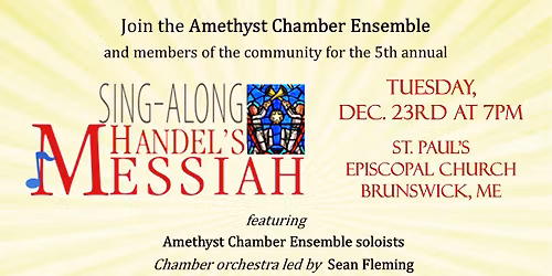 5th Annual Messiah Sing-Along