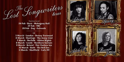 Lost Songwriters tour @ The Bell Inn, Bath