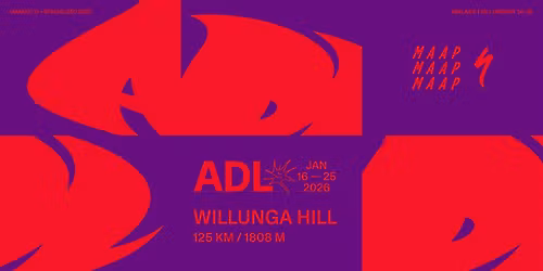 ADL26 Ride 6 - Willunga Pilgrimage | Sat 24th Jan