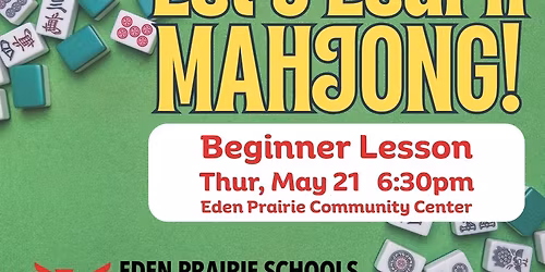 Mahjong Beginner Lesson
