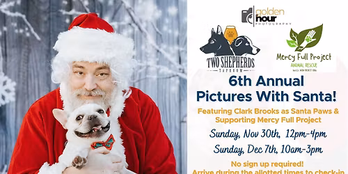 Pics w\/ Santa Day 2 at Two Shepherds Taproom!