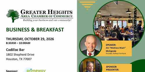 Business & Breakfast with Jim "Mattress Mack" McIngvale