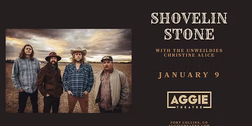 Shovelin Stone w\/ The Unwieldies, Christine Alice | Aggie Theatre
