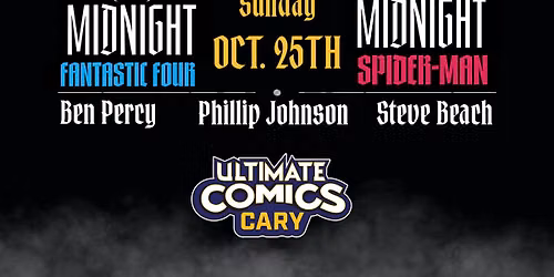 Marvel Midnight TRIPLE Creator Panel & Signing!