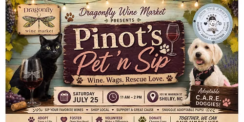 Pinot's Pet 'n Sip