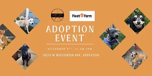 Fleet Farm November Adoption Event