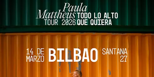 Paula Mattheus Murcia Tickets