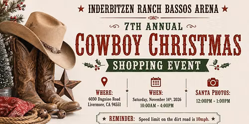 Inderbitzen Ranch Bassos Arena Cowboy Christmas