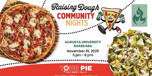 \ud83c\udf55 Community Night Alert - Augusta University Sharkara! \ud83c\udf55