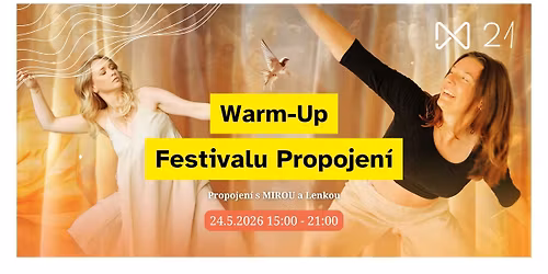 Warm-Up Festivalu Propojen\u00ed | tanec s MIROU a Lenkou