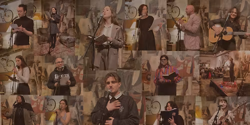 Poetry Society Vienna: Poetry Evening 04\/25 im 7*Stern Wohnzimmer