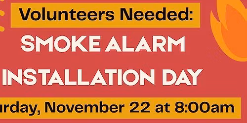 Smoke Alarm Installation Day