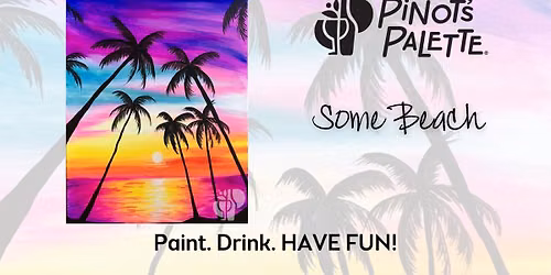 Some Beach Paint and Sip Night Out