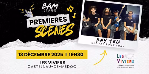CONCERT \u201cPremi\u00e8res sc\u00e8nes\u201d \/\/ Shy Teia \ud83c\udfb7