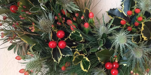 Ho! Ho! Ho! A Christmas Demonstration of Flower Arranging by Louisa Rigden