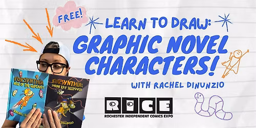 Learn to Draw: Graphic Novel Characters (for kids)!