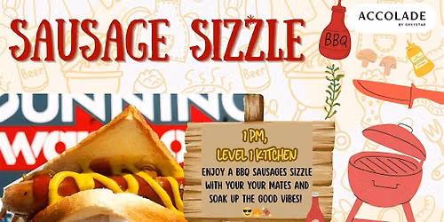 Sausage Sizzle - ACCOLADE ON MOORE RESIDENTS ONLY